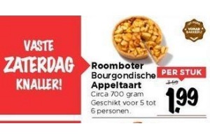 roomboter bourgondische appeltaart