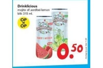 drinklicious mojito of aardbei