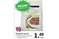 krokante muesli