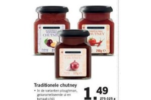 traditionele chutney