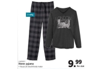 livergy heren pyjama