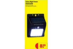 solar high power natuurlamp