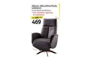 draai relaxfauteuil lidingo