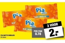 pia natte doekjes