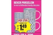 beker porselein