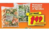 stamppot pompoen of spruiten