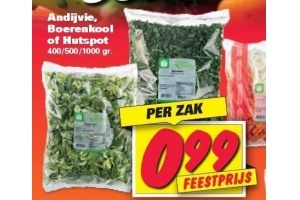 andijvie boerenkool of hutspot