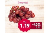 druiven rood