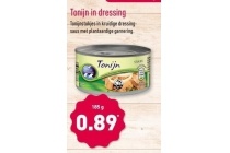 tonijn in dressing