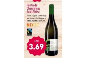 fairtrade chardonnay