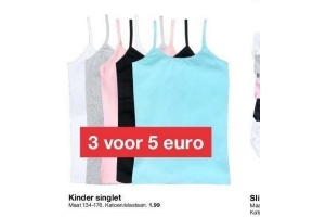 kinder singlet