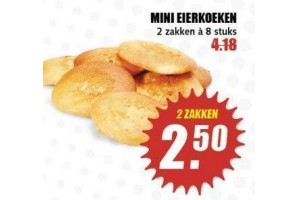 mini eierkoeken