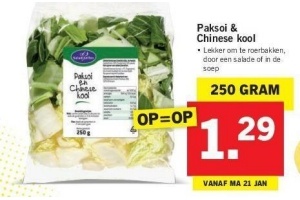 paksoi en chinese kool