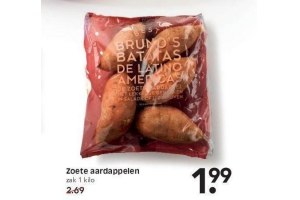 zoete aardappelen