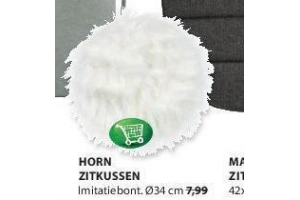 horn zitkussen