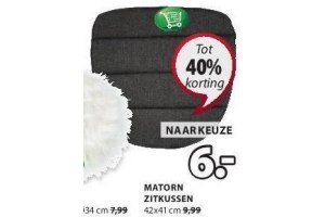 matorn zitkussen