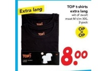 top t shirts extra lang