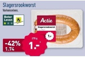 slagersrookworst
