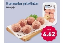 grootmoeders gehaktballen