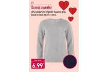 dames sweater