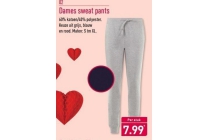 dames sweat pants