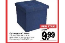 opbergpoef jeans