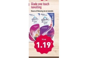 glade one touch navulling