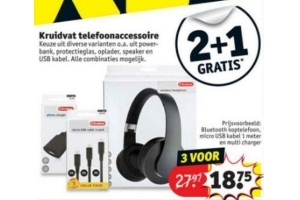 kruidvat telefoonaccessoires