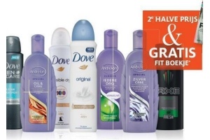 alle dove axe rexona en andrelon