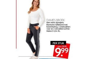 dames broek dekamarkt