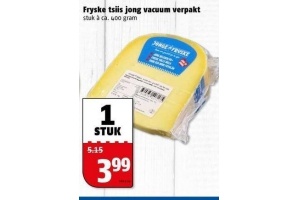 fryske tsiis jong vacuum verpakt