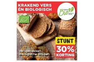 versgebakken biologisch broden