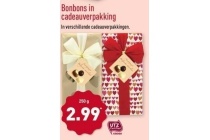 bonbons in cadeauverpakking