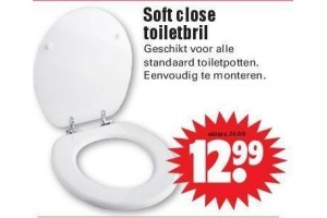 soft close toiletbril