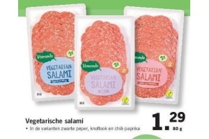 vemondo vegetarische salami