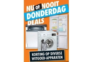 witgoed apparaten