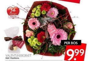 valentijnsboeket