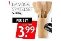 bamboe spatelset