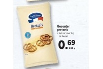 gezouten pretzels