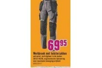 werkbroek met holsterzakken