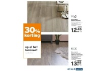 30 korting op al het laminaat