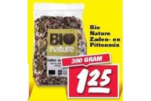 bio nature zaden en pittenmix