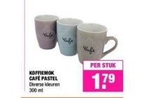 koffiemok cafe pastel