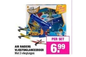 air raiders vliegtuiglanceerder