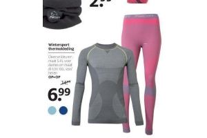 wintersport thermokleding