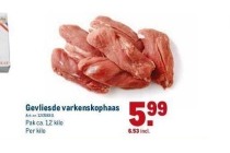 gevliesde varkenskophaas