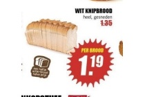 wit knipbrood