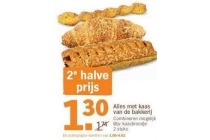 alles met kaas van de bakkerij