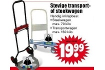 stevige transport of steekwagen