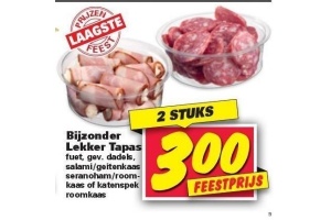 bijzonder lekker tapas